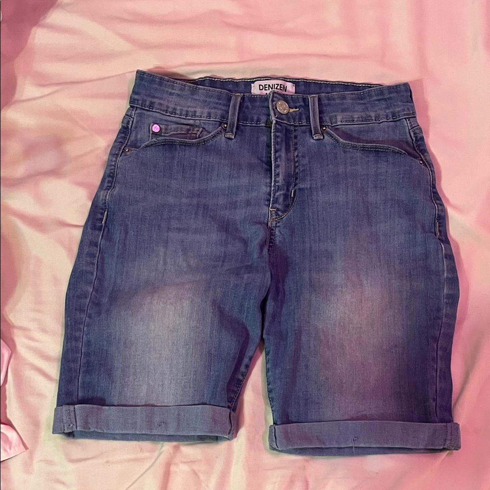 Denizen from Levi's Women's Classic Blue Jean Shorts